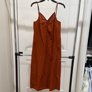 NWT Rust Slip Dress